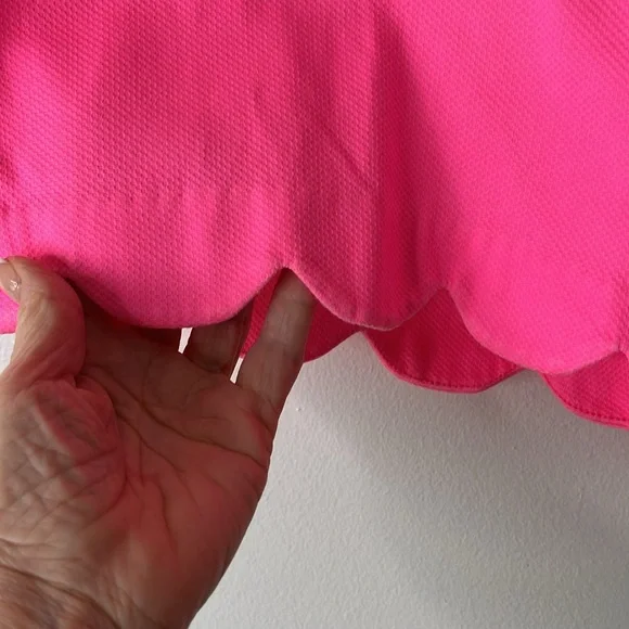 Lilly Pulitzer Buttercup Stretch Shorts in color Pink Isle, Size 10. - Picture 4 of 13